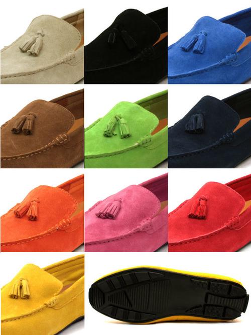 [产品名称 】 与驾驶的流苏皮革麂皮鞋利亚有 5071 所有    颜色